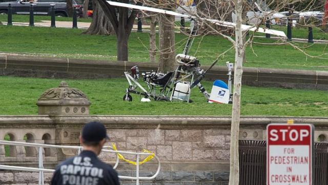 Нарушение беспилотной зоны над Капитолием оказалось акцией американца против коррупции